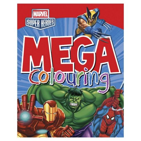 Image of Marvel Super Heroes Mega Colouring Book