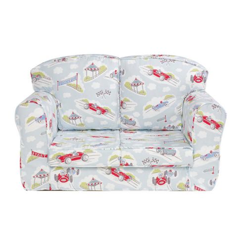 Image of Children's Sofa - Classic Racing Cars
