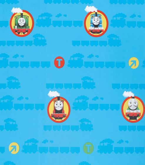 Image of Thomas The Tank Engine Bedroom Wallpaper