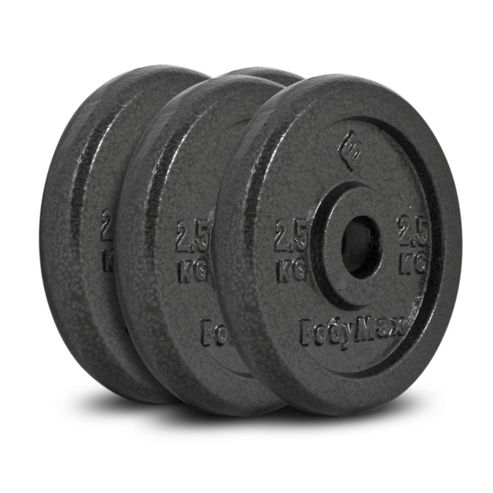 Image of Bodymax Standard Hammertone Weight Plates - 4 X 2.5kg