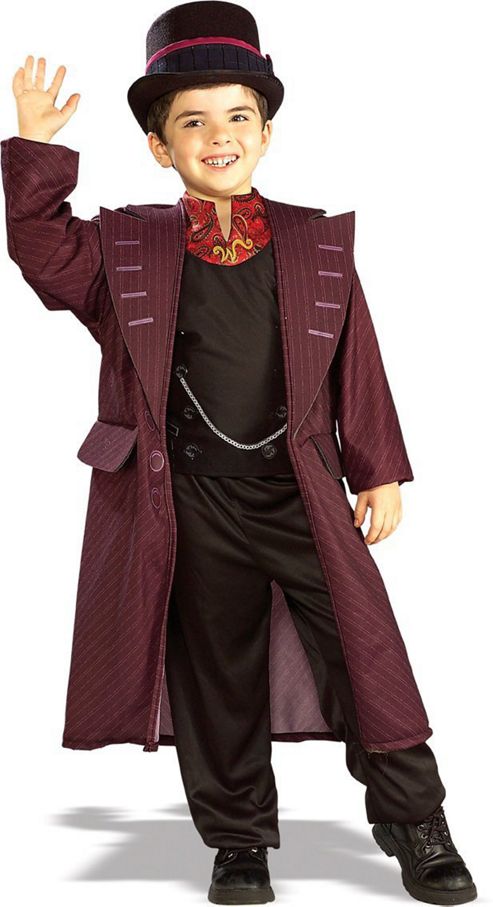 Image of Willy Wonka - Child Costume 9-10 Years