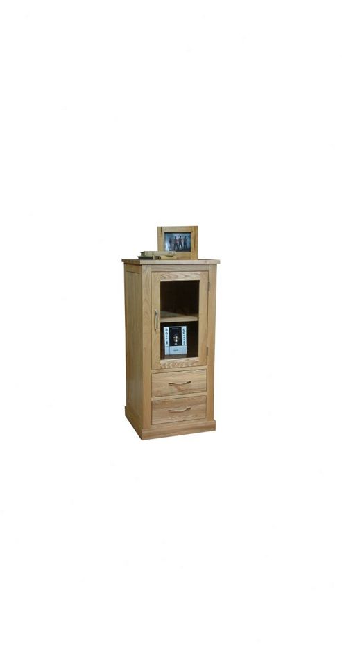 Image of Mobel Oak Hi-fi Cabinet