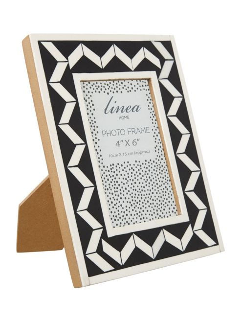 Image of Linea Resin Zig Zag Frame 4x6