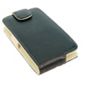 U-bop 2 Tone Neo-ORBIT Leather Case Apple iPhone 4 Black/Tan