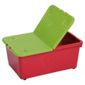 45 Litre wheeled box and split lid raspberry/lime