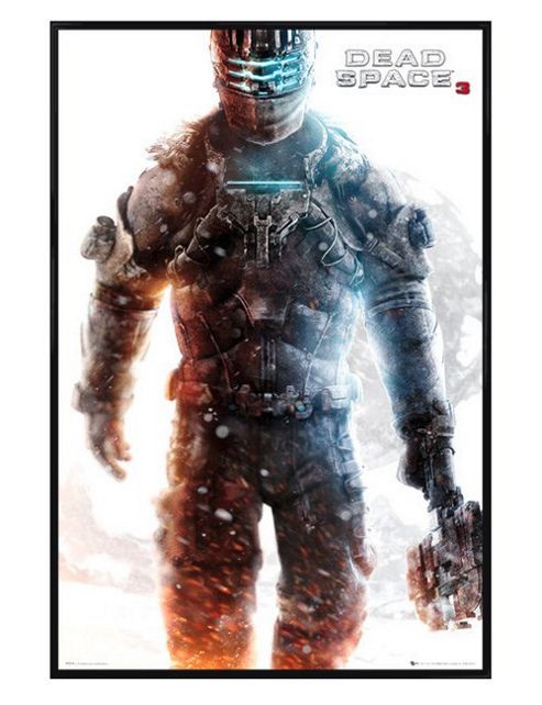Image of Dead Space 3 Gloss Black Framed Isaac Clarke Poster