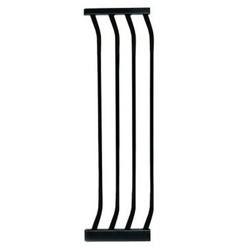 Image of 27cm Gate Extension Black - For Safety Gates F160b/f170b - F172b - Dreambaby