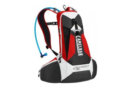Image of 2014 Camelbak 2.0 L Charge Hydration Pack Formula 1 Red/ Charcoal