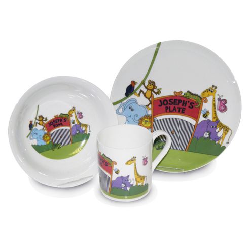 Image of Personalised Zoo Breakfast Set