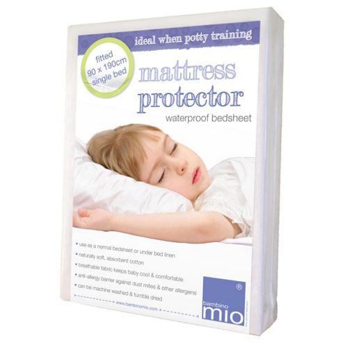 Image of Bambino Mio Fitted Mattress Protector Single Bed (190cm X 90cm)