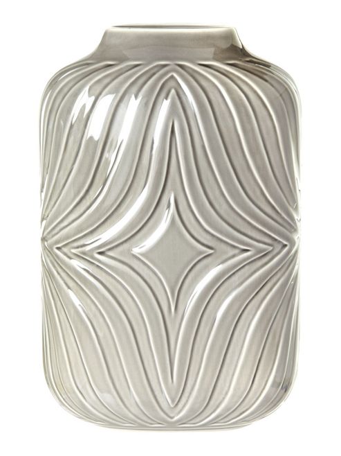 Image of Living By Christiane Lemieux Grey Ceramic Vase, Medium