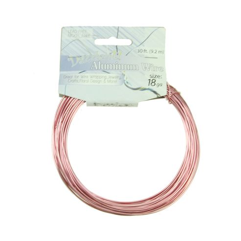 Image of Aluminium Wire 1.2mm Rose