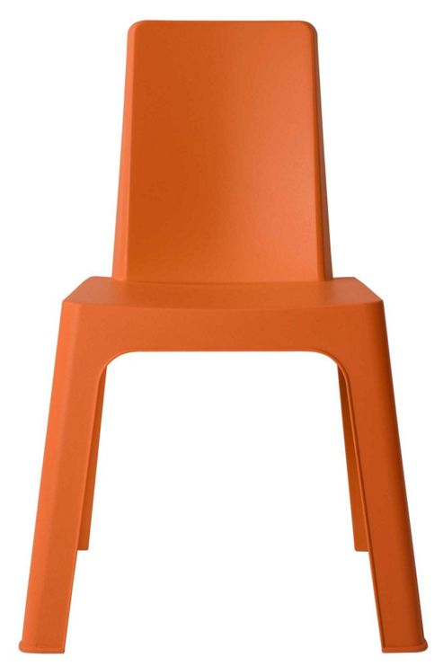 Image of Resol Childrens Julieta Chair. Indoor / Outdoor High Quality Kids Chair. Orange