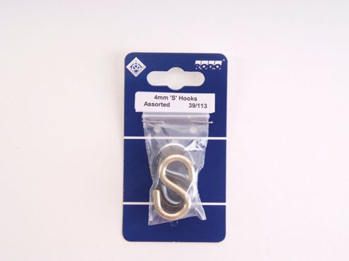 Image of Chain 39-113 ''hooks 4mm Asstd Finish X3