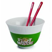 Pot Noodle Bowl and Chopsticks.