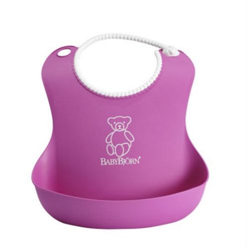 Image of Babybjorn Soft Bib (pink)