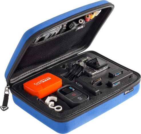 Image of Sp Storage Case For Gopro Cameras And Accessories Blue