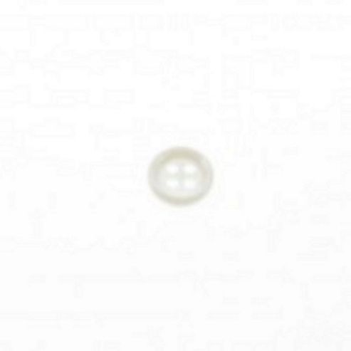 Image of Dill Buttons 13mm Round - White