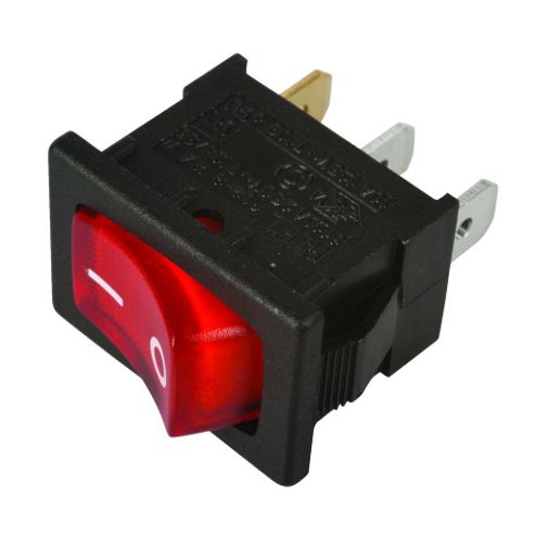 Image of 12v Illum Rocker Red