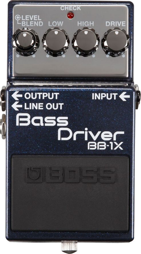 Image of Boss Bb-1x Bass Driver Compact Bass Guitar Effects Pedal