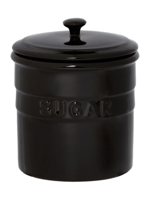 Image of Linea Maison Sugar Jar In Black