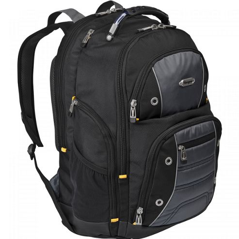 Image of Targus Drifter Backpack (black/blue) For 16 Inch Laptops