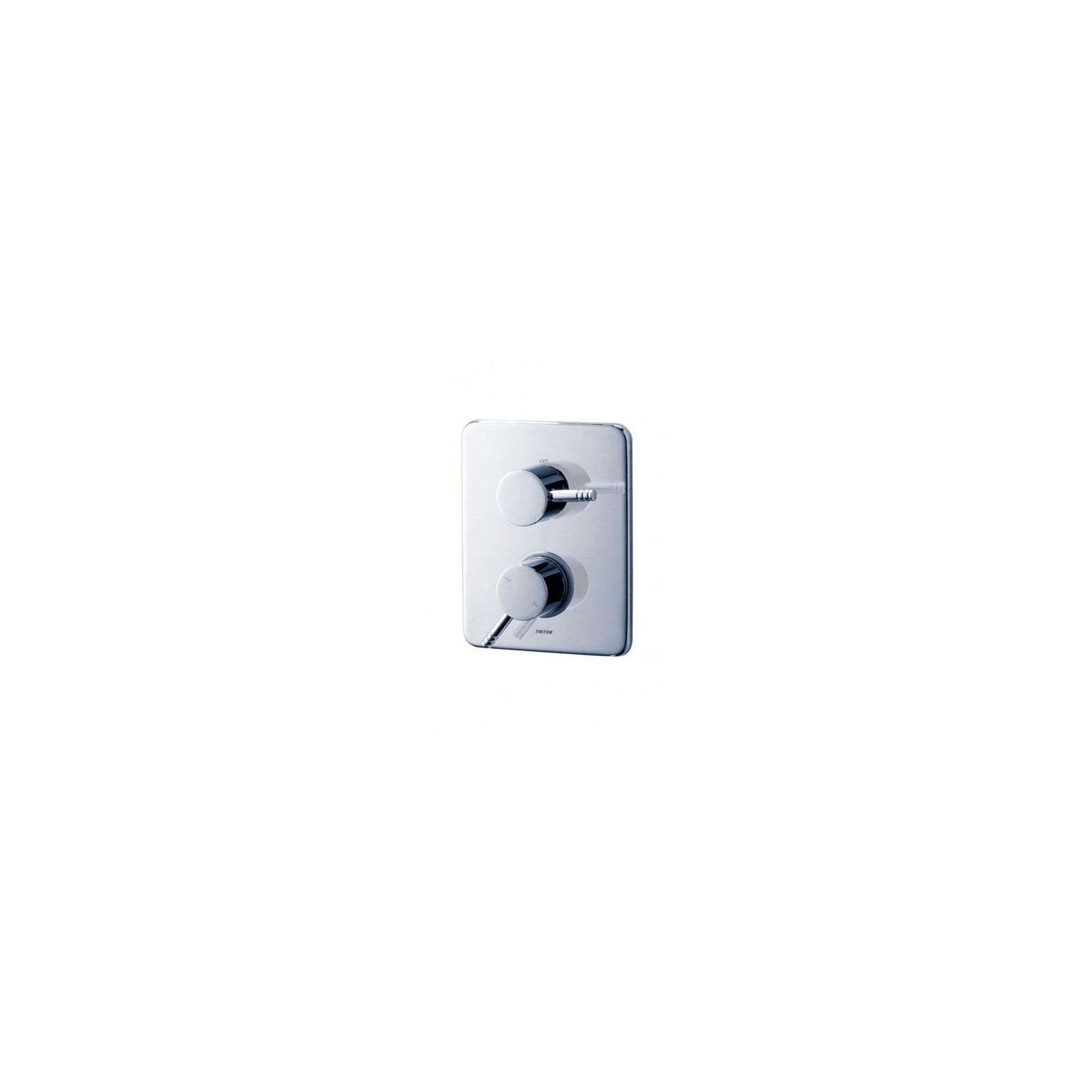 Triton Thames Thermostatic Dual Control Shower Mixer with Diverter Chrome at Tesco Direct