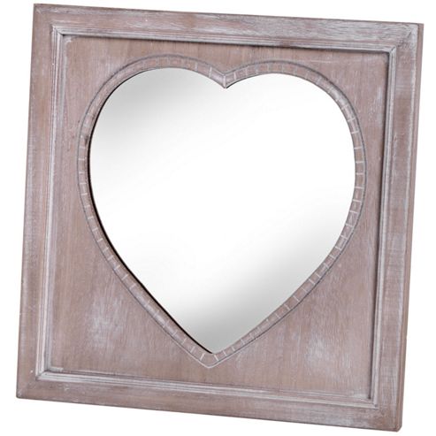 Image of Hill Interiors Heart Mirror
