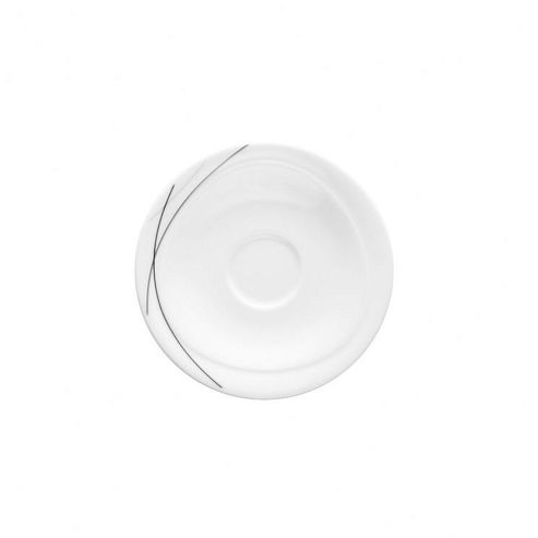 Image of Seltmann Weiden Trio 13cm Mocha Saucer In White