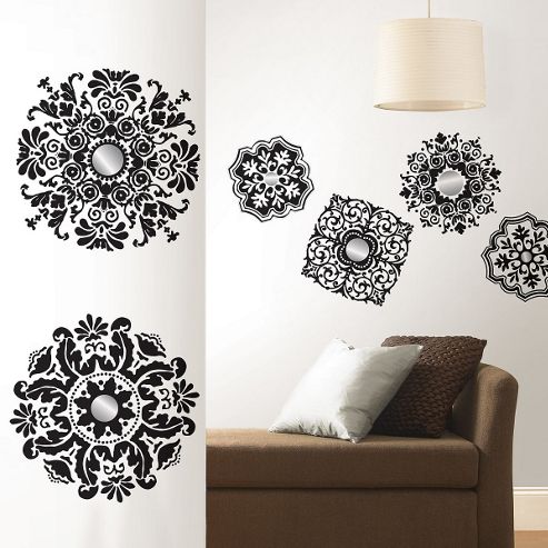 Image of Wallpops Baroque Wall Stickers