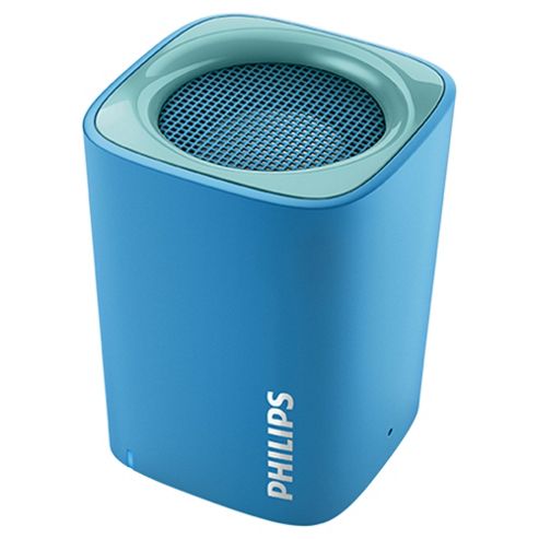 Image of Philips Bt100a portable Bluetooth Speaker Blue