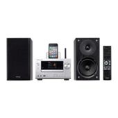 XHM71-S CD Micro HiFi System with WiFi Airplay AM/FM Tuner in Silver