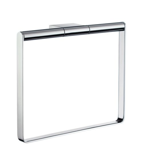 Image of Smedbo Air Towel Ring In Polished Chrome