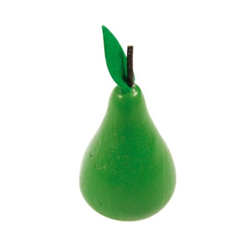 Image of Bigjigs Toys Bjf103 Wooden Play Food Pear (pack Of 2)
