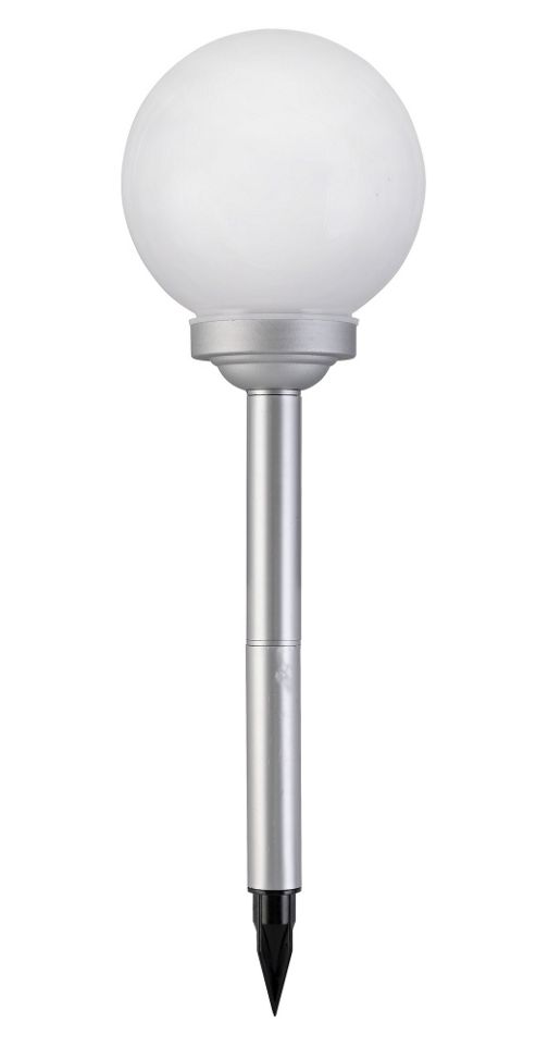 Image of Leuchten Direkt Fara Spherical Exterior Light In White - 55cm H X 20cm W X 20cm D