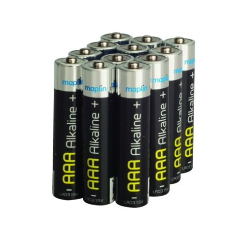 Image of Maplin Lr03 Aaa Alkaline Long-life Battery