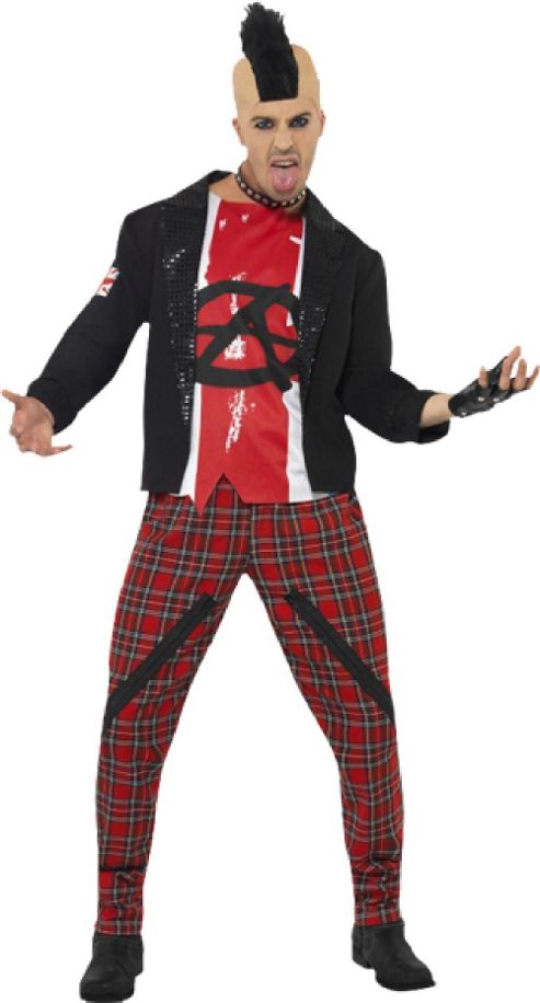 Image of Mr. Anarchist - Adult Costume Size: 42-44