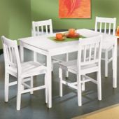 Interlink Paloma Dining Set in White