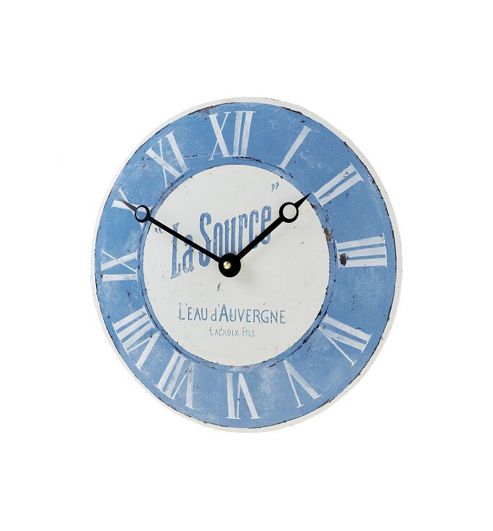 Image of Roger Lascelles Clocks Enamel La Source Dial Wall Clock