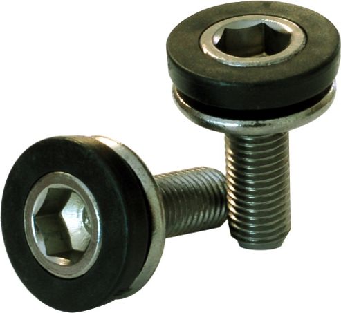 Image of Sr Suntour Hexagon Cromoly Axle Bolts. 1 Pair, For Hexagon Axles