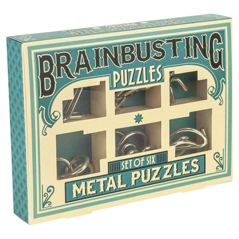 Image of Metal Puzzle Set Of 6