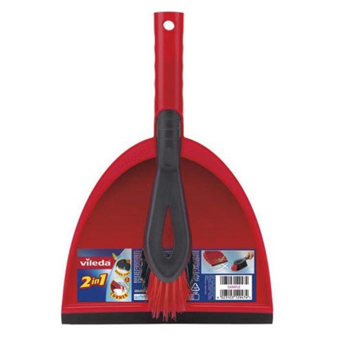 Image of Vileda 2-in-1 Dustpan Set