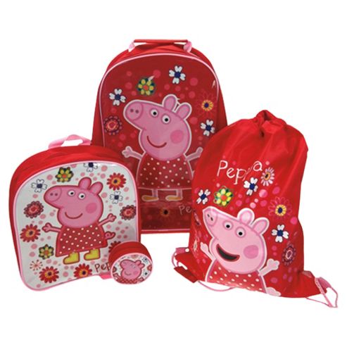 Image of Peppa Pig 4-piece Kids' Luggage Set