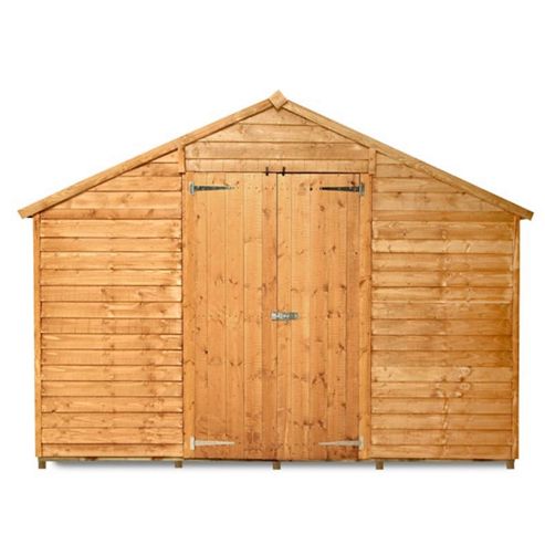 Buy BillyOh 400M Lincoln Overlap Double Door Apex Garden Shed from our 