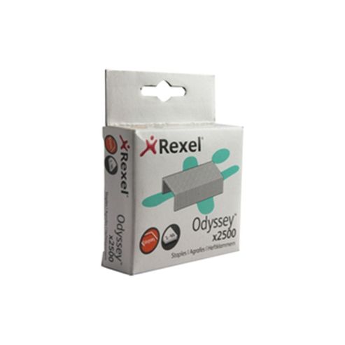 Image of Rexel Odyssey Multipurpose Staples 9mm [for Odyssey Stapler] Ref 2100050 [pack 2500]