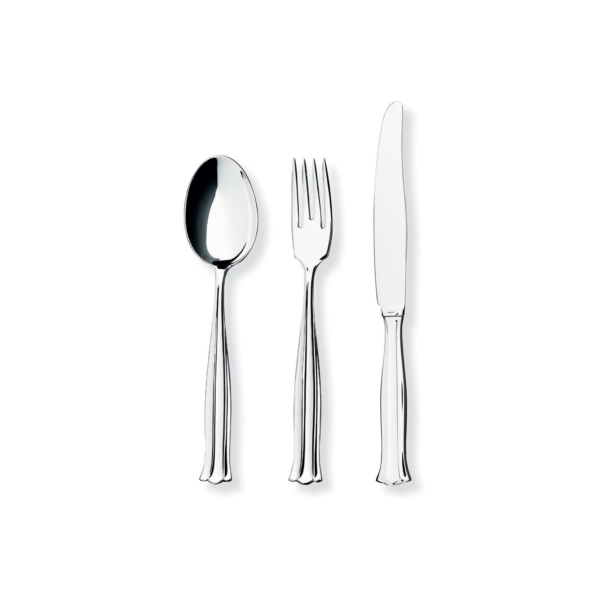 Mema/GAB Birgitta 12 Piece Silver Plated Cutlery Set 3 at Tesco Direct