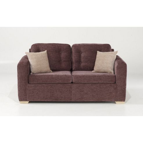 Image of Button Back Sofabed - Chestnut