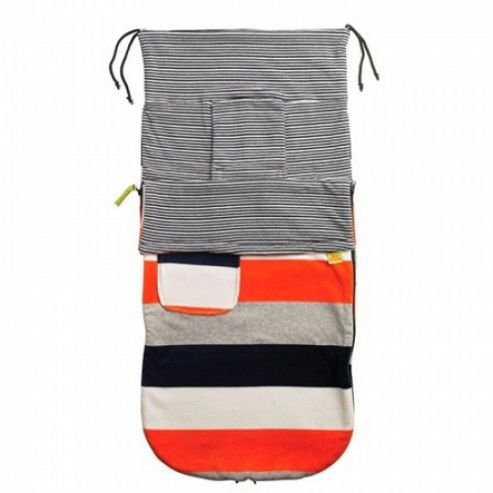 Image of Buggy Snuggle Beachbug Summer Buggysnuggles (zingy Stripe Velour)