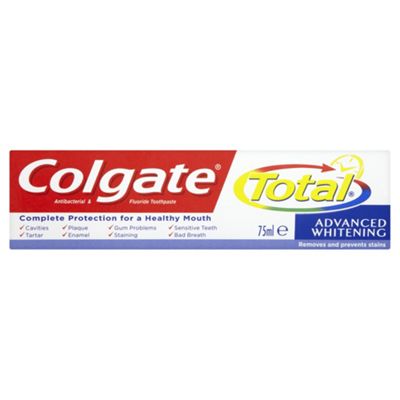 Colgate Total Whitening Toothpaste 75Ml