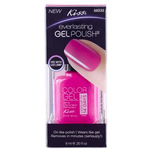 Image of Kiss Everlasting Gel Polish Colour Punch